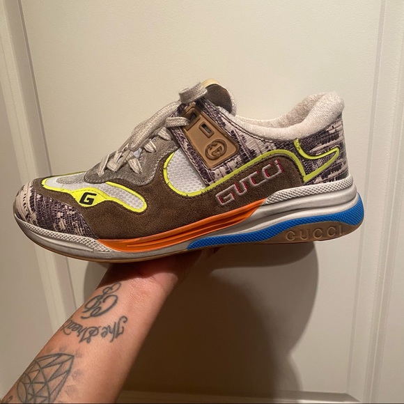 100% AUTH GUCCI SNEAKERS 8.5 M - 11 W - Picture 2 of 7